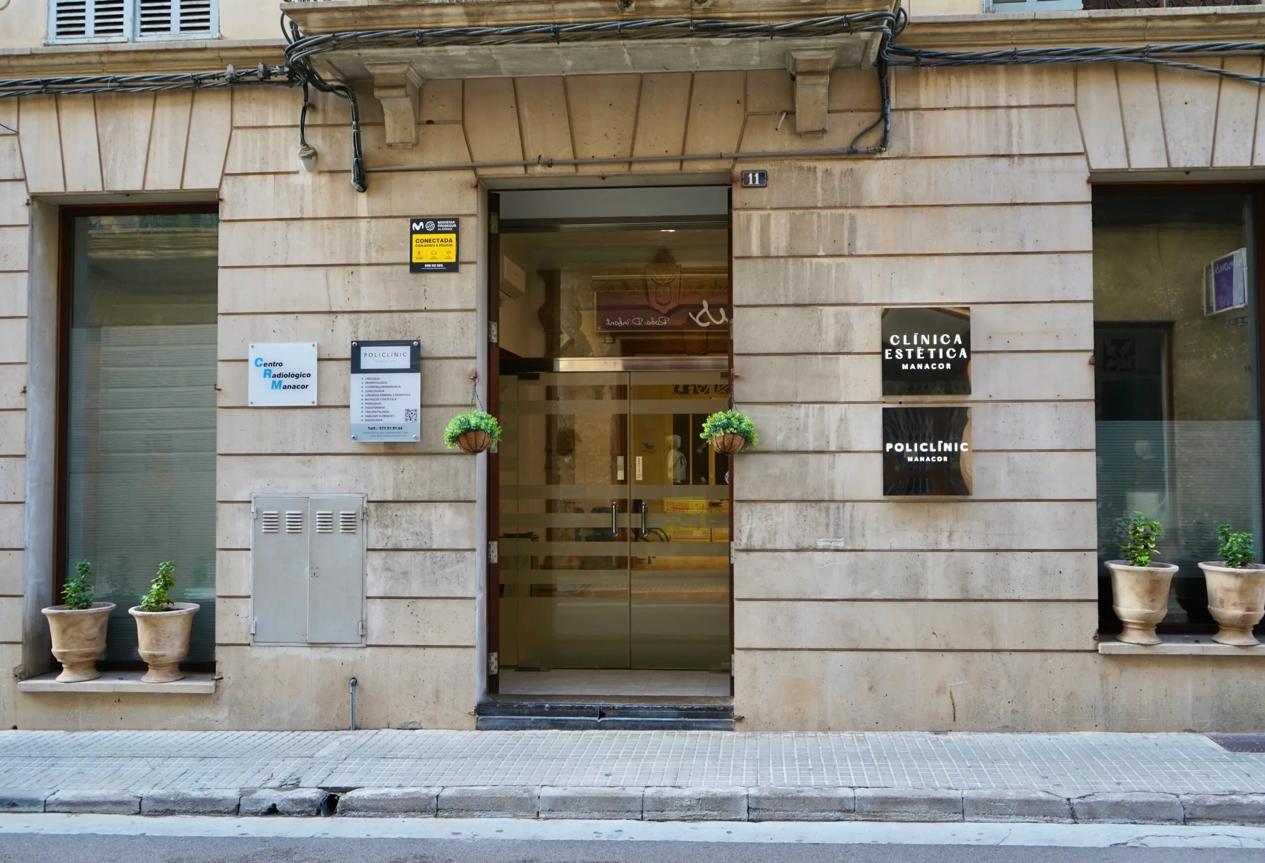 Fachada del edificio de Carrer de Pius XII, 11, en Manacor